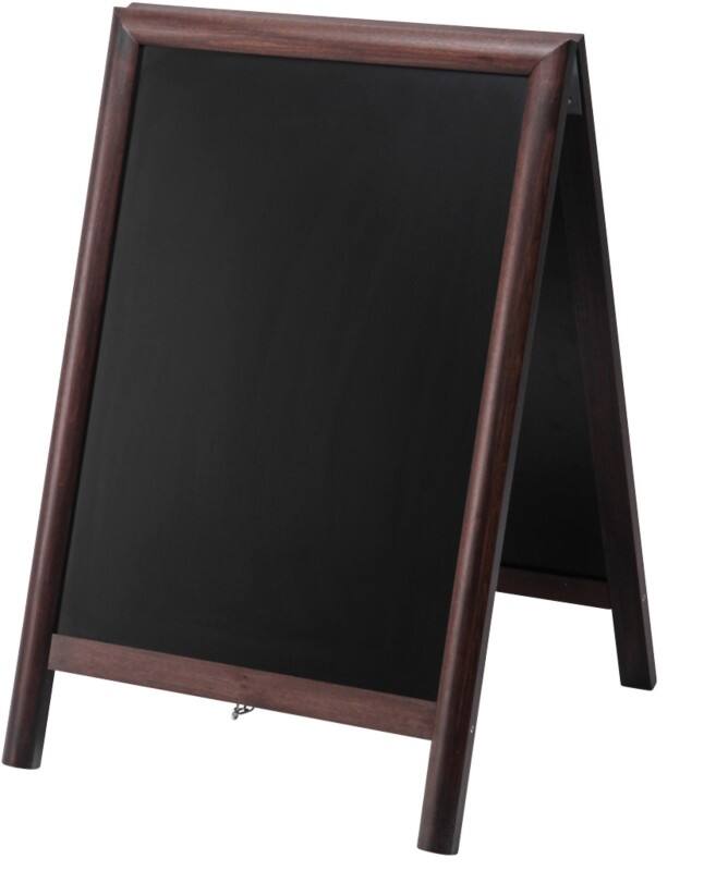 SHOWDOWN Stoepbord Hout Bruin ZPCHBBR55x85