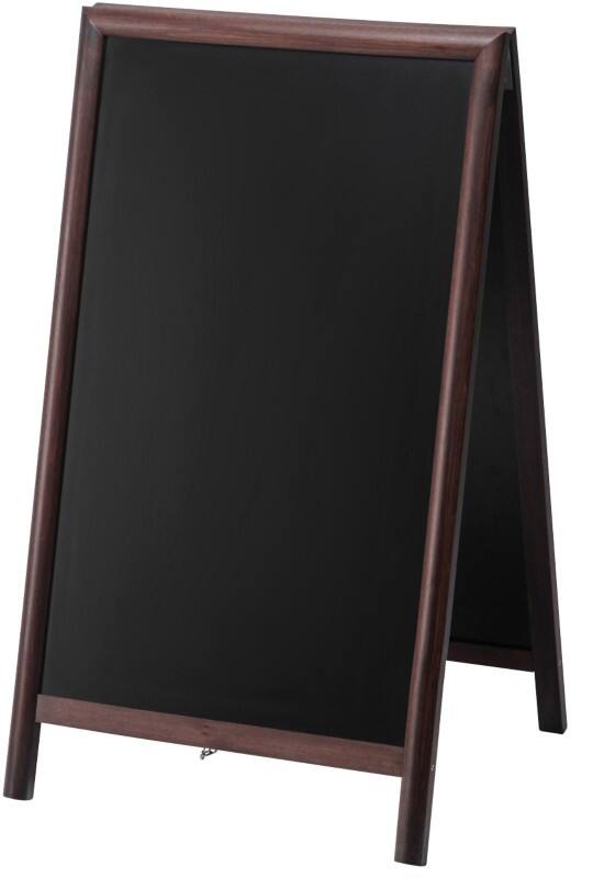 SHOWDOWN Stoepbord Hout Bruin ZPCHBBR68x120