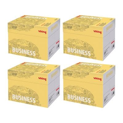 Viking Business Kopieerpapier A4 80 g/m2 Mat Wit 4 dozen à 2500 vellen