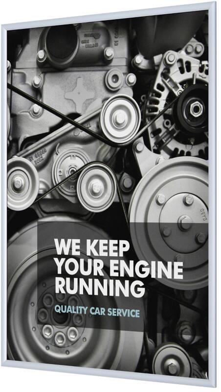 SHOWDOWN A1 Kliklijst Hangend Zilver KRA1G25 62,5 (B) x 1,1 (D) x 87,2 (H) cm KRA1G25