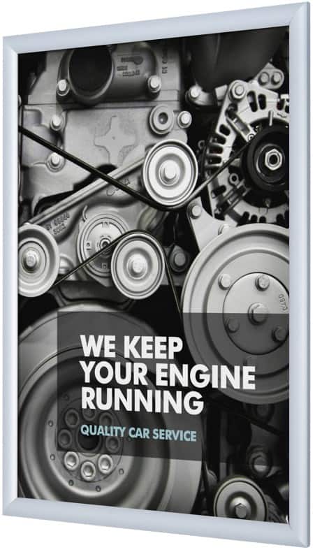 SHOWDOWN A2 Kliklijst Hangend Zilver KRA2G25 45,1 (B) x 1,1 (D) x 62,5 (H) cm KRA2G25