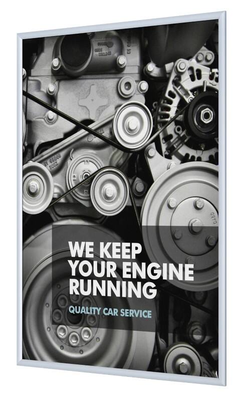 SHOWDOWN B1 Fireproof A2 Kliklijst Hangend Zilver KRA2G25B1 45,1 (B) x 1,1 (D) x 62,5 (H) cm KRA2G25B1