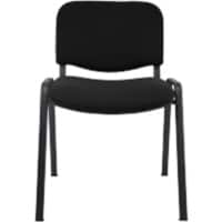 Viking Realspace Bezoekerstoel Zwart 120 kg 530 x 540 x 800 mm