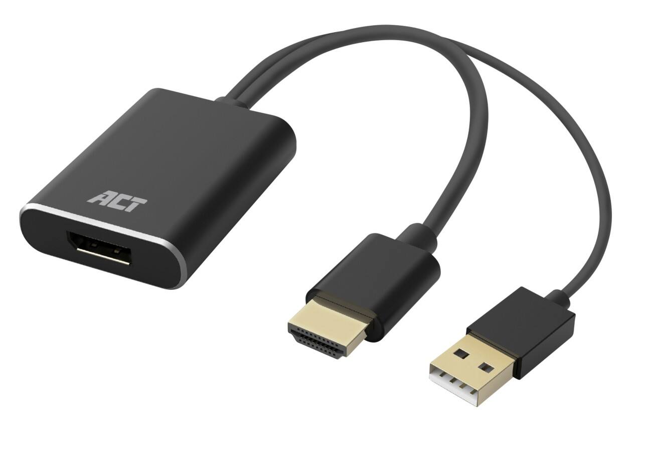 ACT HDMI naar DisplayPort-adapter 4K@60Hz