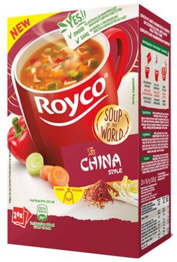 Royco China Style Instantsoep 20 Stuks à 30 g