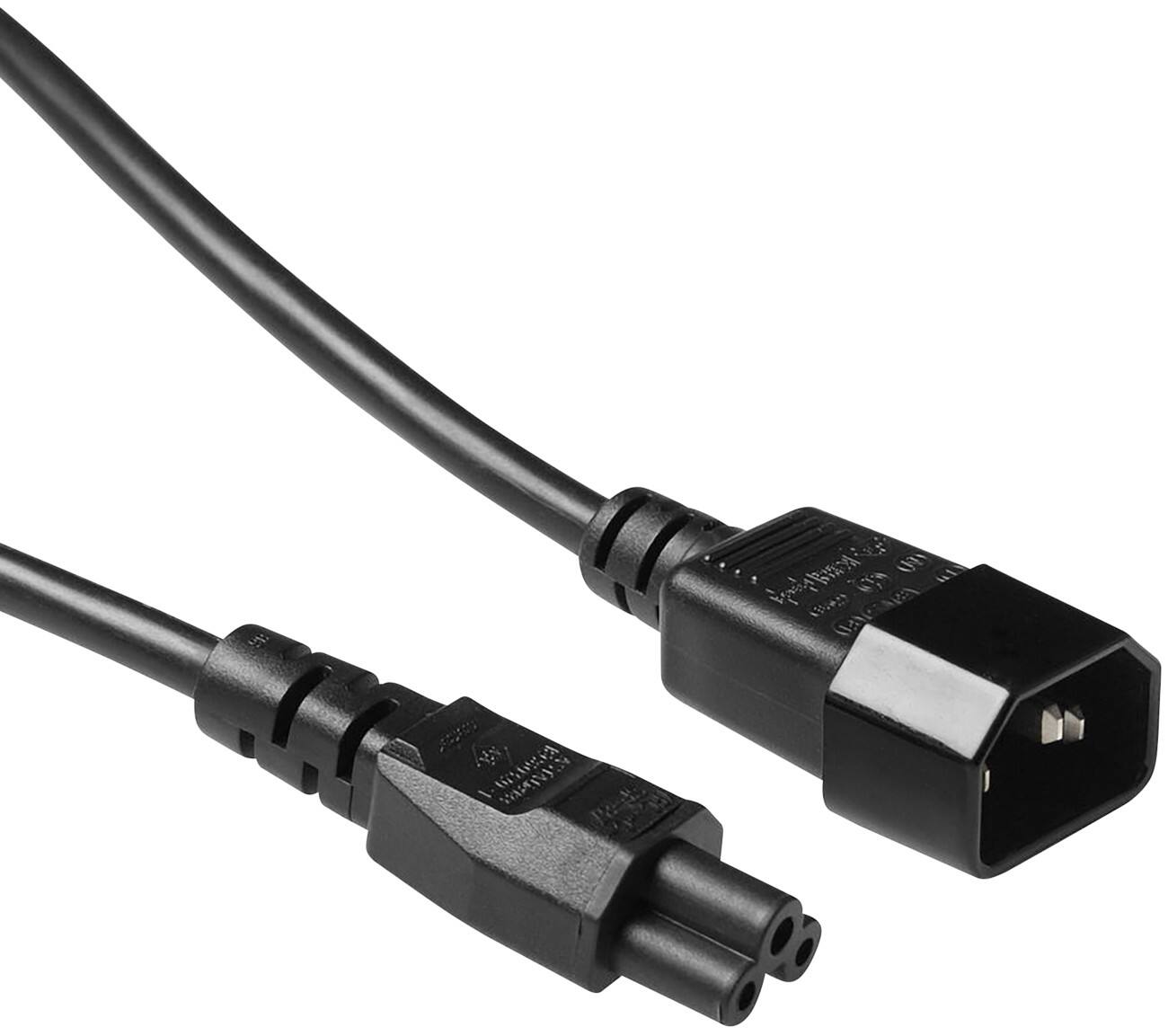 ACT Stroomkabel 2 m Zwart