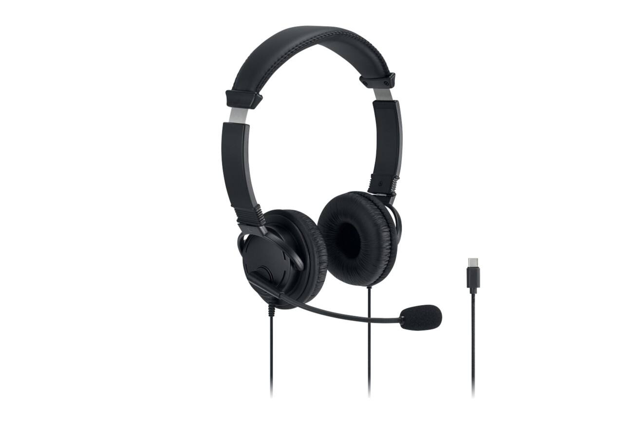 Kensington Classic EQ USB-C Headset met Microfoon en Volumeregeling K97464WW