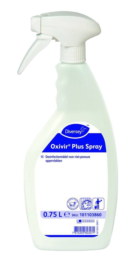 Oxivir Plus Oxivir Oppervlakdesinfectiespray 750 ml