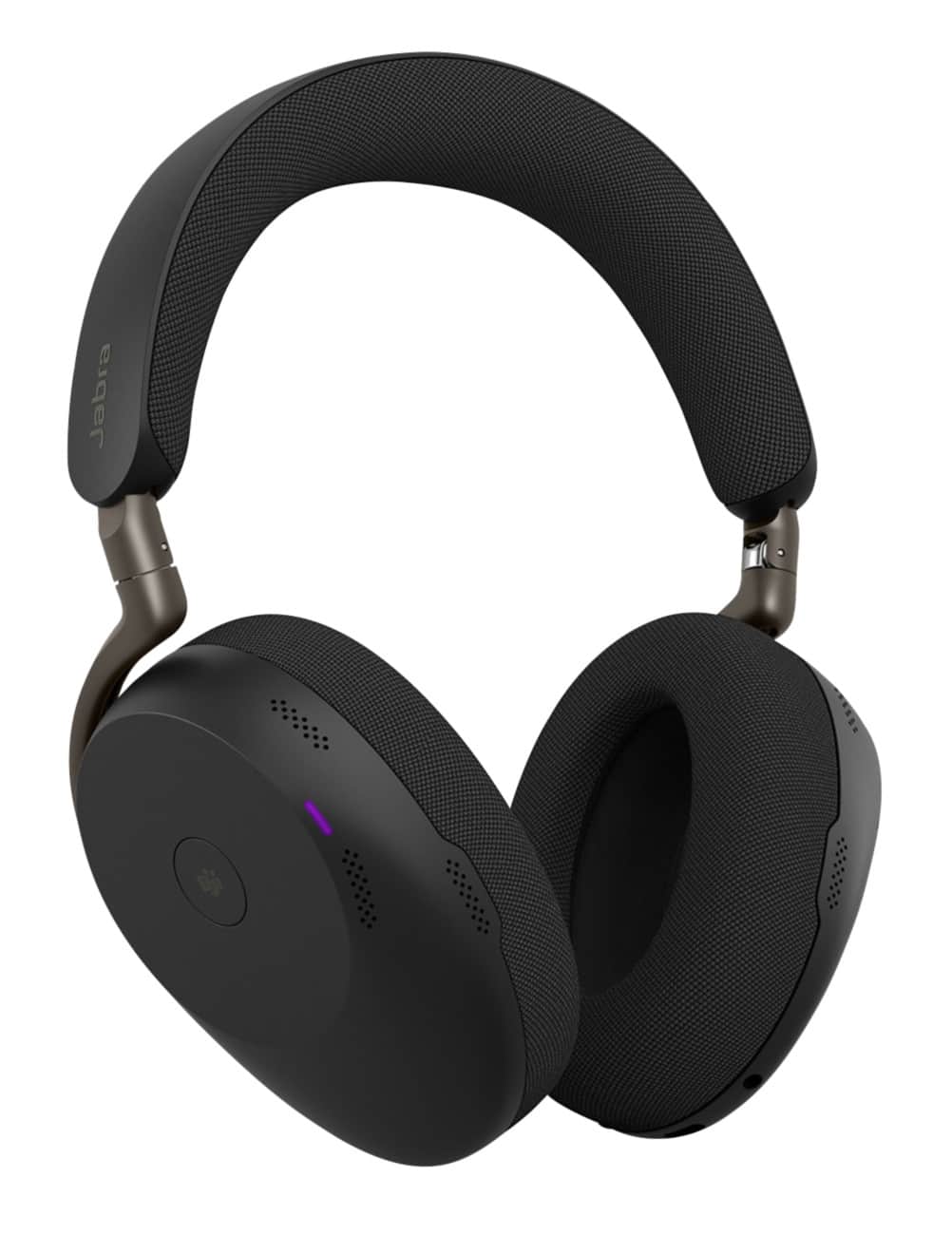 Jabra Evolve3 85 MS Link 390 Draadloos Headset USB-C Zwart met Draadloos oplaadstation