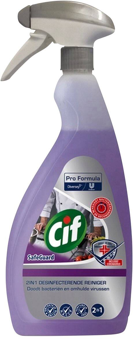 Cif Professional Desinfectiespray, Frisse geur, 750 ml