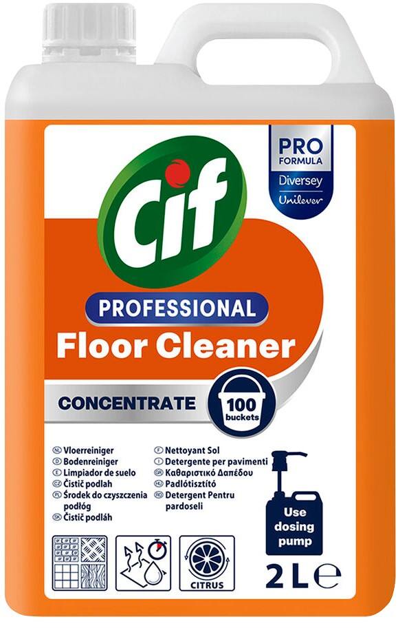 Cif Professional Vloerreiniger Citrus, Bloemen 2 l