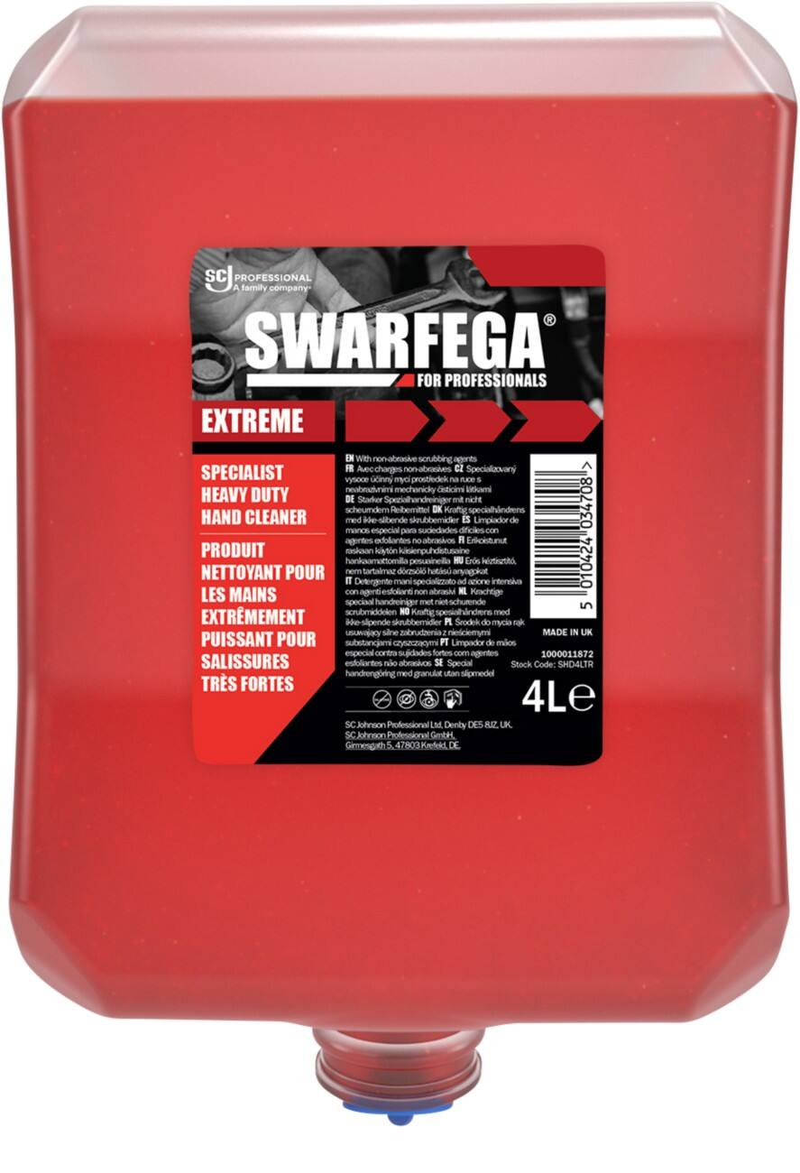 Swarfega Handreiniger Vloeibaar Oranje, rood SHD4LTR 4 L