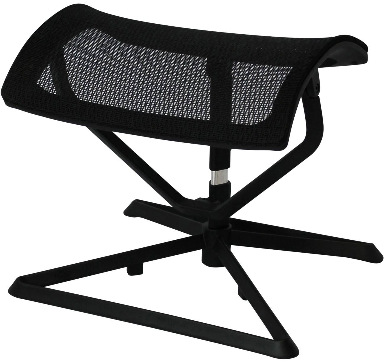 AMSTYLE Hoogteverstelbaar Voetensteun 430 x 330 x 460 mm Zwart