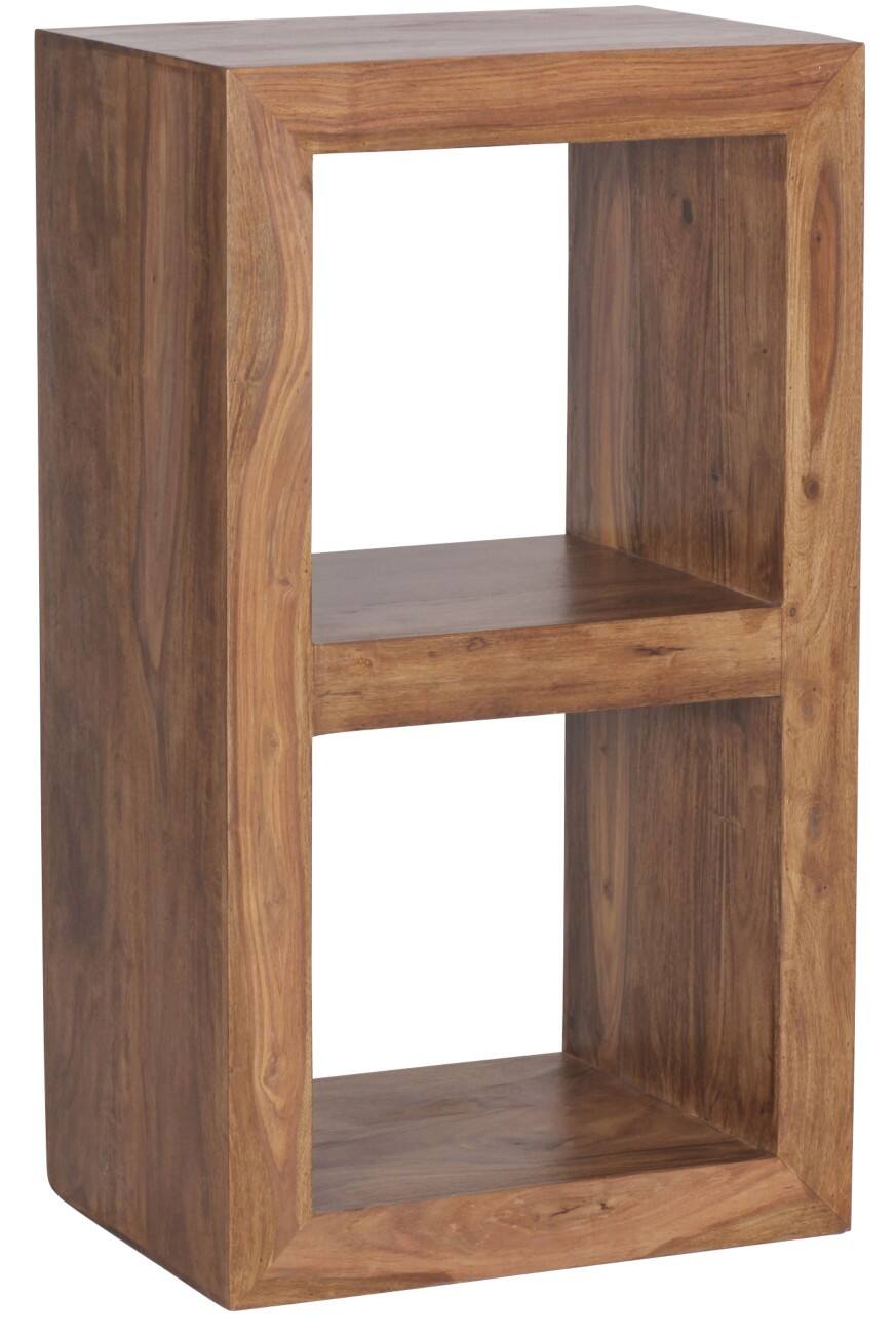 WOHNLING Massieve Indische palissander Legbord 2 500 x 350 x 880 mm Bruin Sheesham