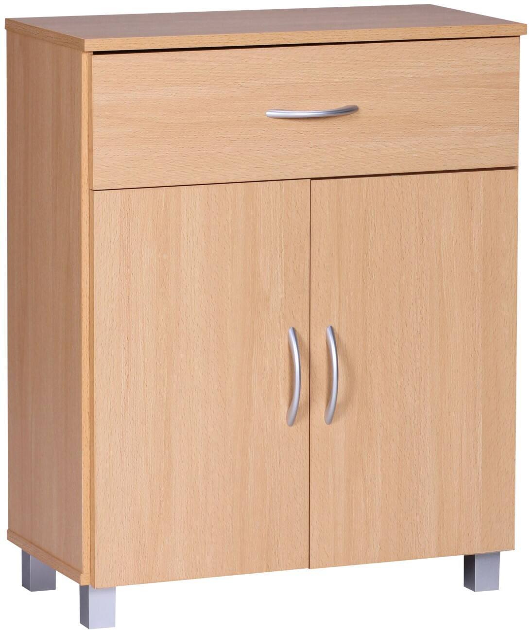 WOHNLING Wandkast Spaanplaat 2 600 x 300 x 750 mm Beuken Bruin