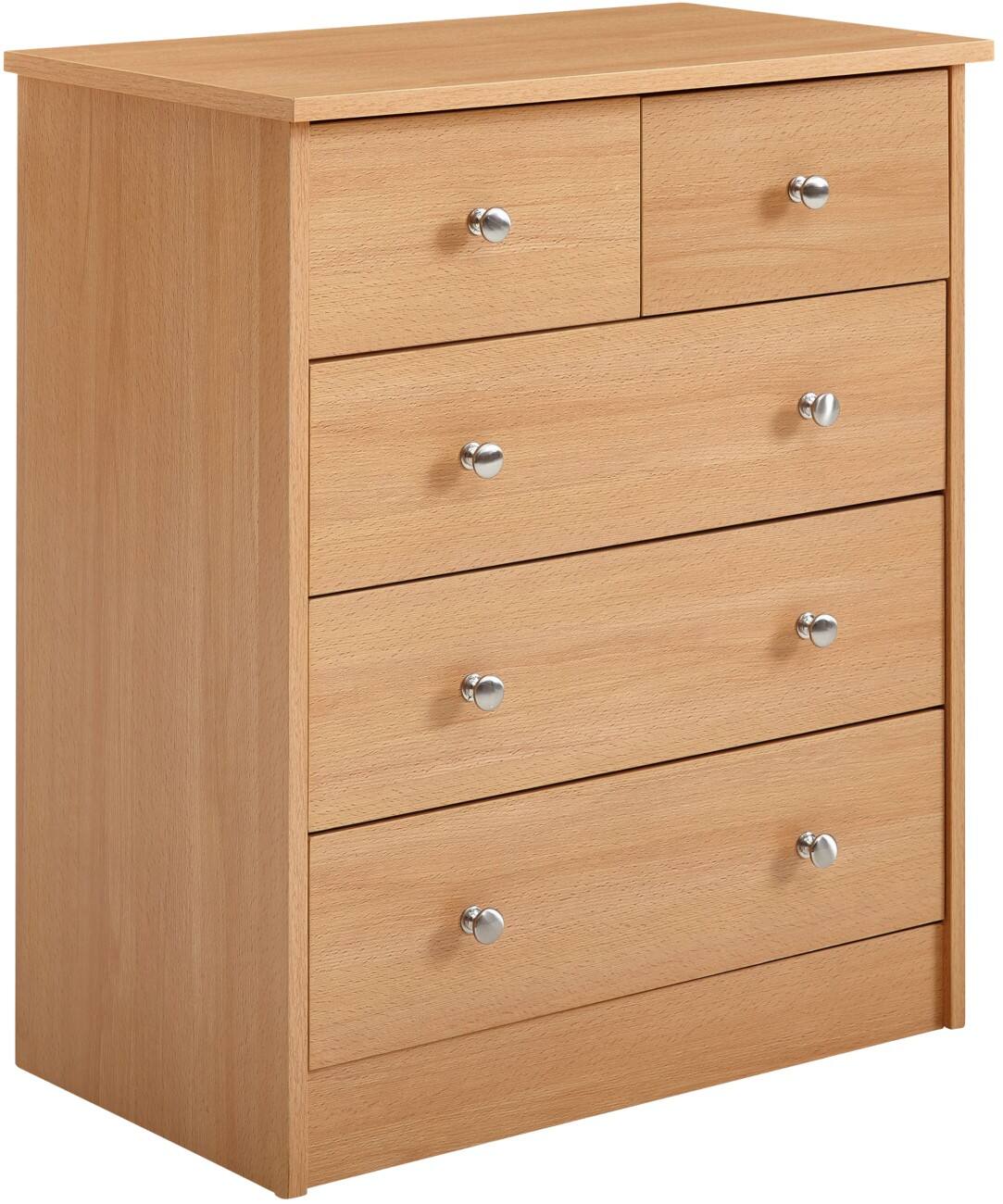 WOHNLING Wandkast Spaanplaat 0 600 x 350 x 700 mm Beuken Bruin