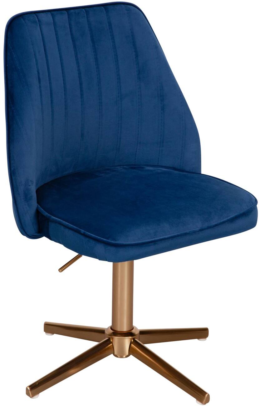 WOHNLING Draaistoel Niet afsluitbaar 600 x 600 x 1.000 mm Blauw