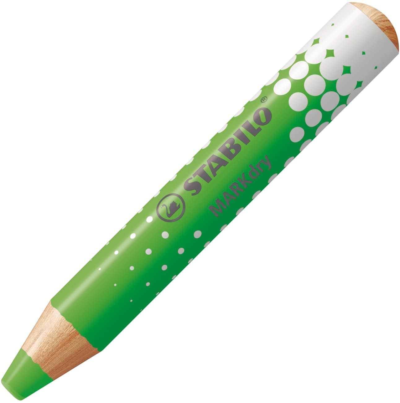 STABILO MARKdry 648/4-01 Niet permanent Marker Kleurenassortiment Extra breed Conisch 4 stuks