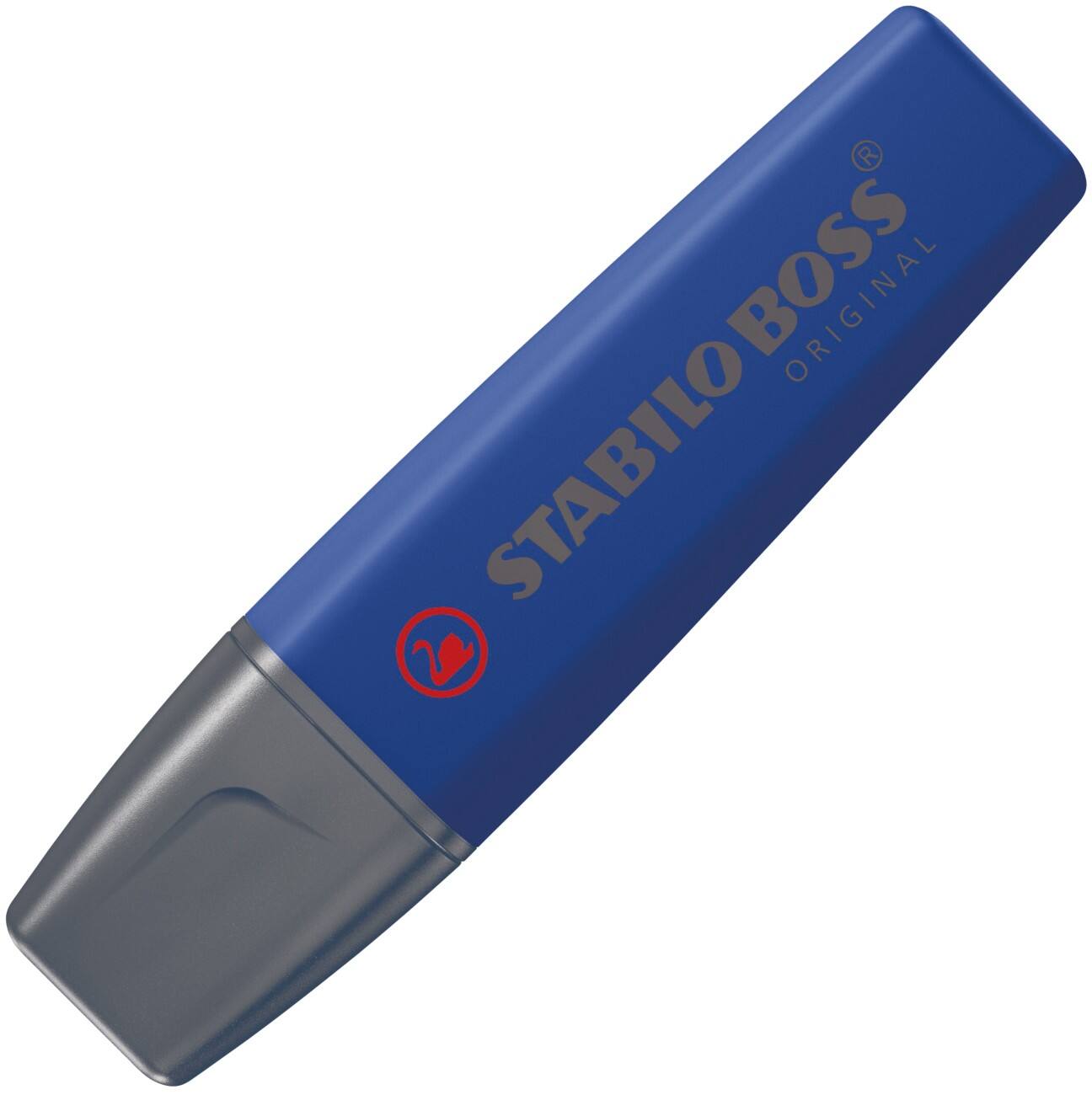 STABILO BOSS ORIGINAL NatureCOLORS 70/132 Tekstmarker Blauw Breed Beitelpunt 35 mm