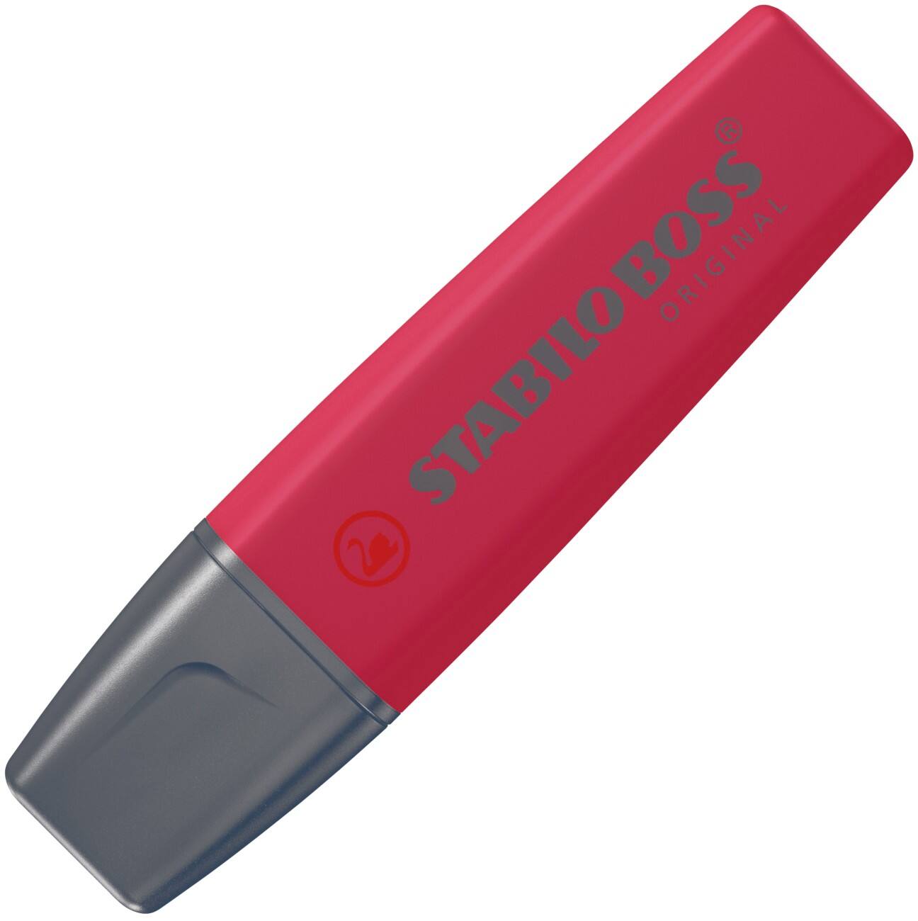 STABILO BOSS ORIGINAL NatureCOLORS 70/250 Tekstmarker Rood Breed Beitelpunt 35 mm