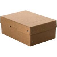 Falken Pure Organiserdoos Bruin 18 x 25 x 10 cm