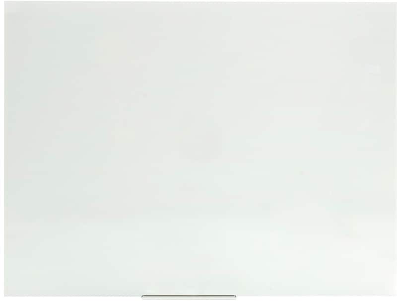 Glasbord Wandmontage Magnetisch Enkel 120 (B) x 90 (H) cm Wit