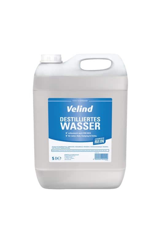 Velind Gedestilleerd water 5 L