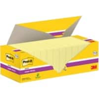 Post-it Super Sticky Notes 76 x 76 mm Kanariegeel 24 Blokken à 90 vellen 12 + 12 Gratis