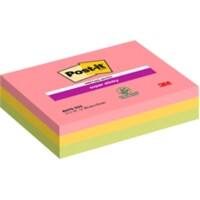 Post-it Super Sticky Notes 203 x 152 mm Kleurenassortiment 3 Blokken à 70 Vellen