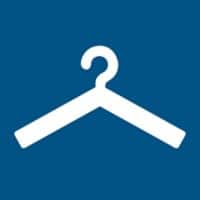 Djois Veiligheidsbord Pictogram Garderobe Klevend, schroeven PP (Polypropeen) 10 x 0,14 cm 3 Stuks