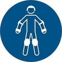 Djois Veiligheidsbord Draag beschermende rolsportkleding Klevend, schroeven PP (Polypropeen) 20 (B) x 0,14 (H) cm