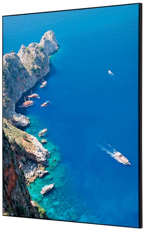 SHOWDOWN Sea Rocks Textielen Wanddecoratie Multikleur Aluminium