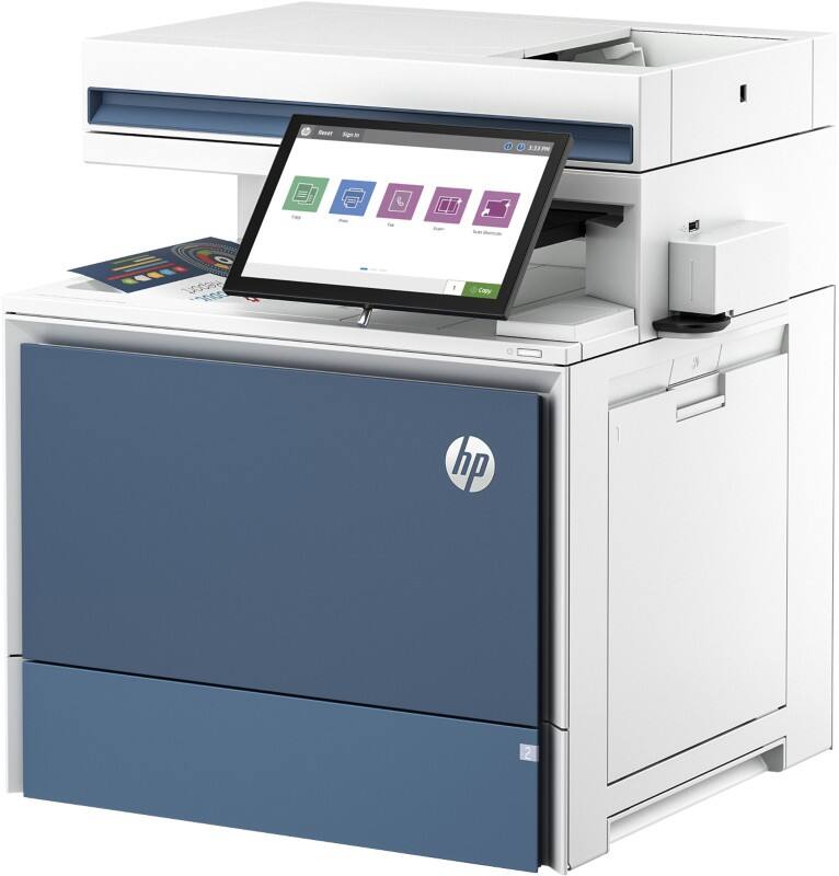 HP Color LaserJet Enterprise Flow 5800zf 58R10A Multifunctionele All-in-one laserprinter A4 kleur