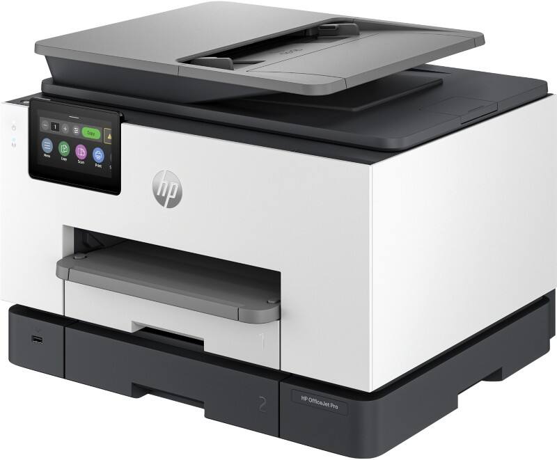 Hp officejet pro 9132e kleuren inkjet multifunctionele printer draadloos printen a4 grijs