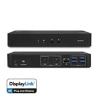 ACT Dockingstation USB-C Zwart AC7160