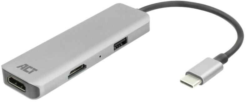 ACT USB-C-multipoort-adapter AC7013