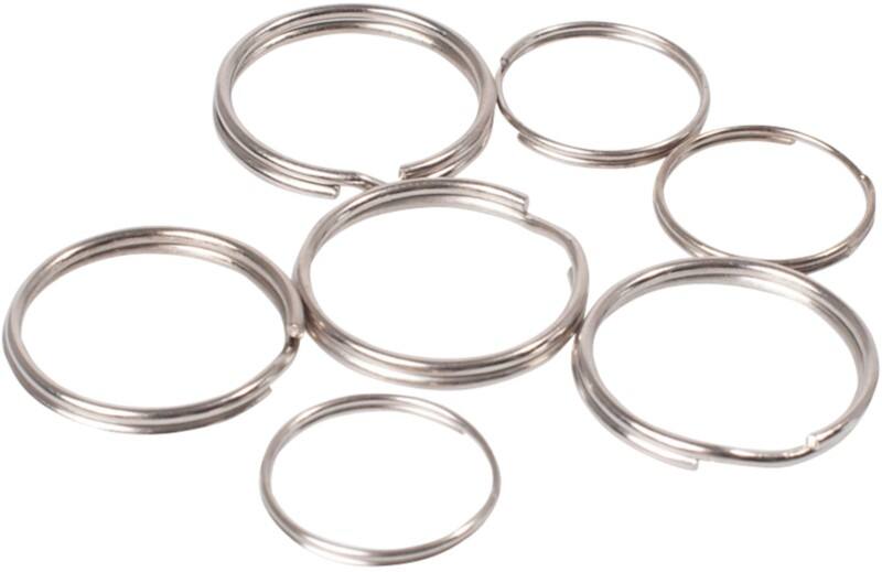 Pavo Sleutelring Zilver 25 mm