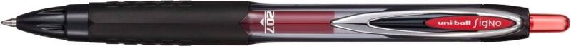 uni-ball Signo UMN-207 Intrekbaar Rollerballpen Rood 0,4 mm Medium Rollerball Navulbaar 70% Gerecycled