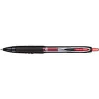 uni-ball Signo UMN-207 Intrekbaar Rollerballpen Rood Medium Navulbaar 70% gerecycled