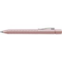 Faber-Castell Grip 2011 Met drukknop Balpen Extra breed Blauw