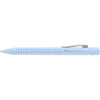 Faber-Castell Grip 2010 Met drukknop Balpen Extra breed Blauw