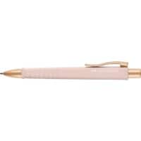 Faber-Castell Poly Ball Urban Met drukknop Balpen Blauw 0,6 mm Extra breed Navulbaar
