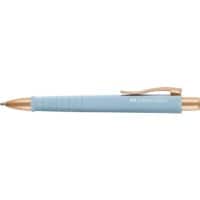 Faber-Castell Poly Ball Urban Met drukknop Balpen Blauw 0,6 mm Extra breed Navulbaar
