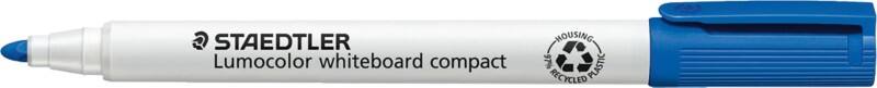STAEDTLER Lumocolor Niet-permanent Whiteboard-marker Blauw Viltstift 97% Gerecycled