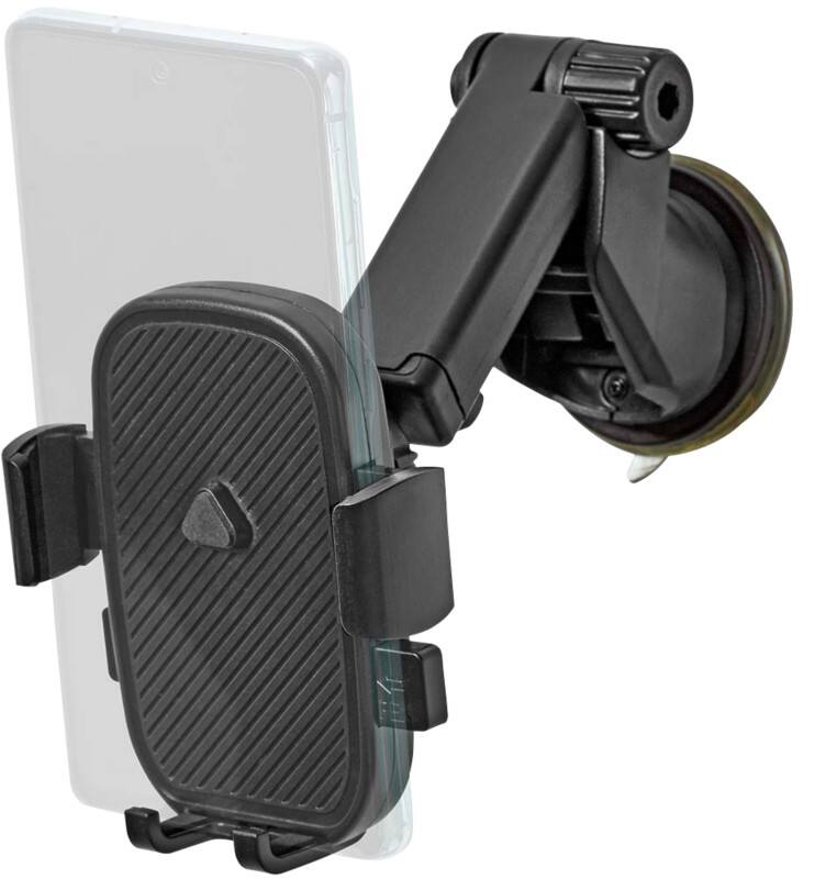 Nedis Smartphonehouder Universeel Voor auto SCMT110BK Zwart Tot 7"