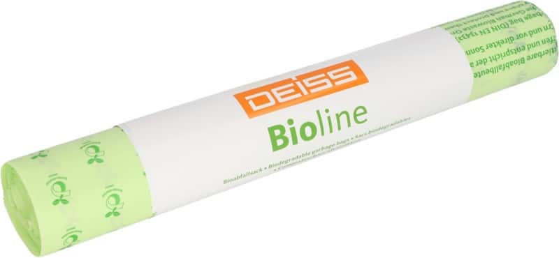 DEISS Bioline Vuilniszakken 240 l Groen 5 Stuks