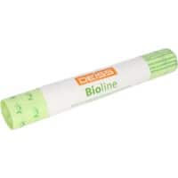 DEISS Bioline Vuilniszakken 240 l Groen 5 Stuks