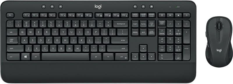 Logitech Toetsenbord en muis Draadloos QWERTY Zwart MK545 ADVANCED