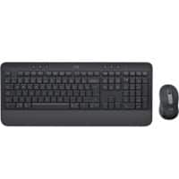 Logitech Business Toetsenbord en muis Draadloos QWERTY met bluetooth Grafiet MK650