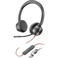 poly Savi Draadloos Headset Over het hoofd USB Noise Cancelling Microfoon Stereo 7320